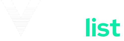 Vizuallist Logo White